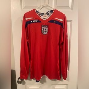 England Umbro Soccer Jersey